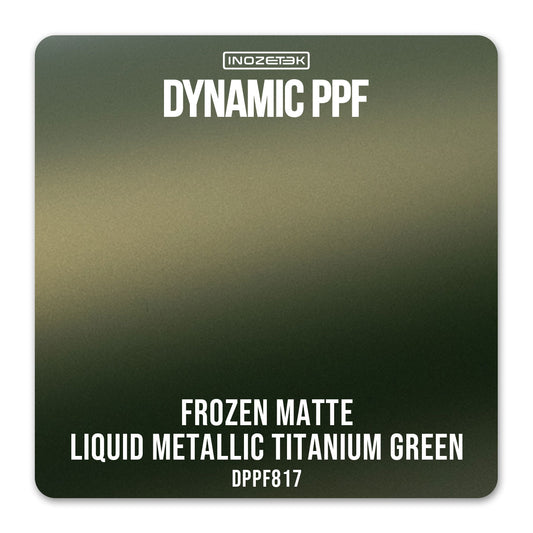 DPPF817 - Frozen Matte Liquid Metallic Titanium Green - Inozetek USA
