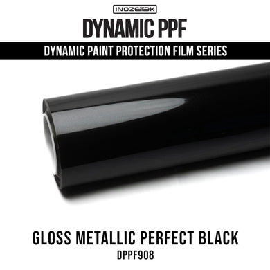 Dynamic PPF - Metallic Perfect Black (Gloss) - Inozetek USA
