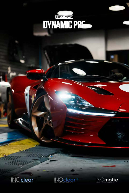 INOCLEAR + (PLUS) - 8.5MIL Gloss Paint Protection Film 60" x 50FT