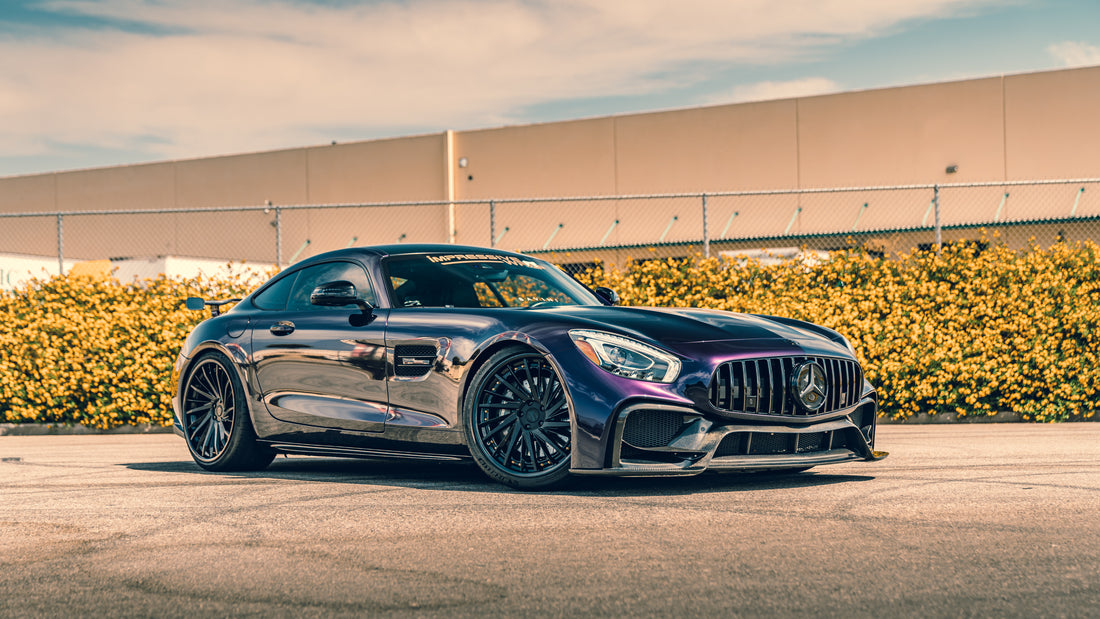 Mercedes Benz AMG GTS Supergloss Midnight Purple