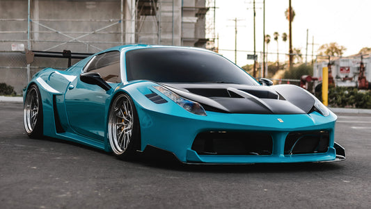 Ferarri 458 – Supergloss Miami Blue