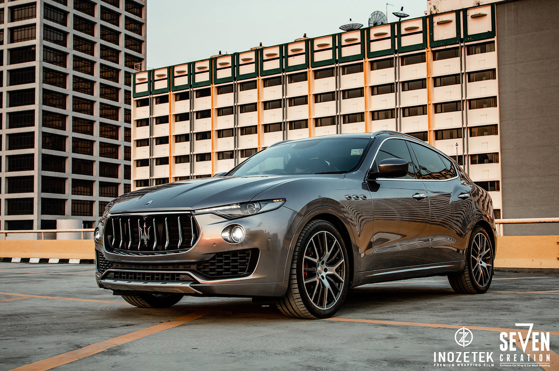 Maserati Levante – Supergloss Metallic Gunmetal