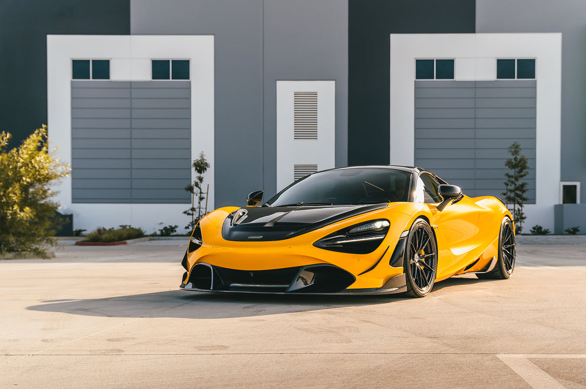 McLaren 720S - Supergloss Metallic Dandelion Yellow – Inozetek USA