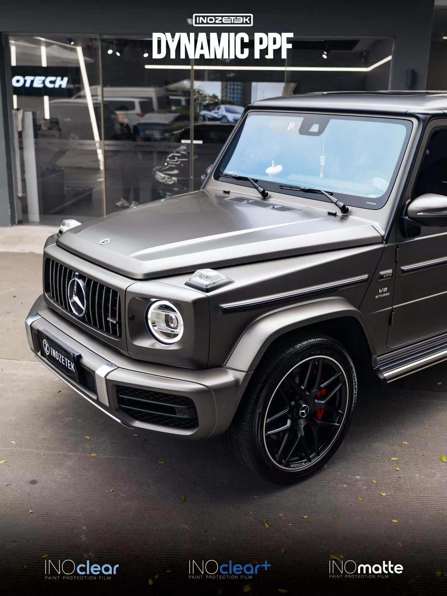 INOMATTE - 7.5MIL Matte Paint Protection Film 60" x 50FT