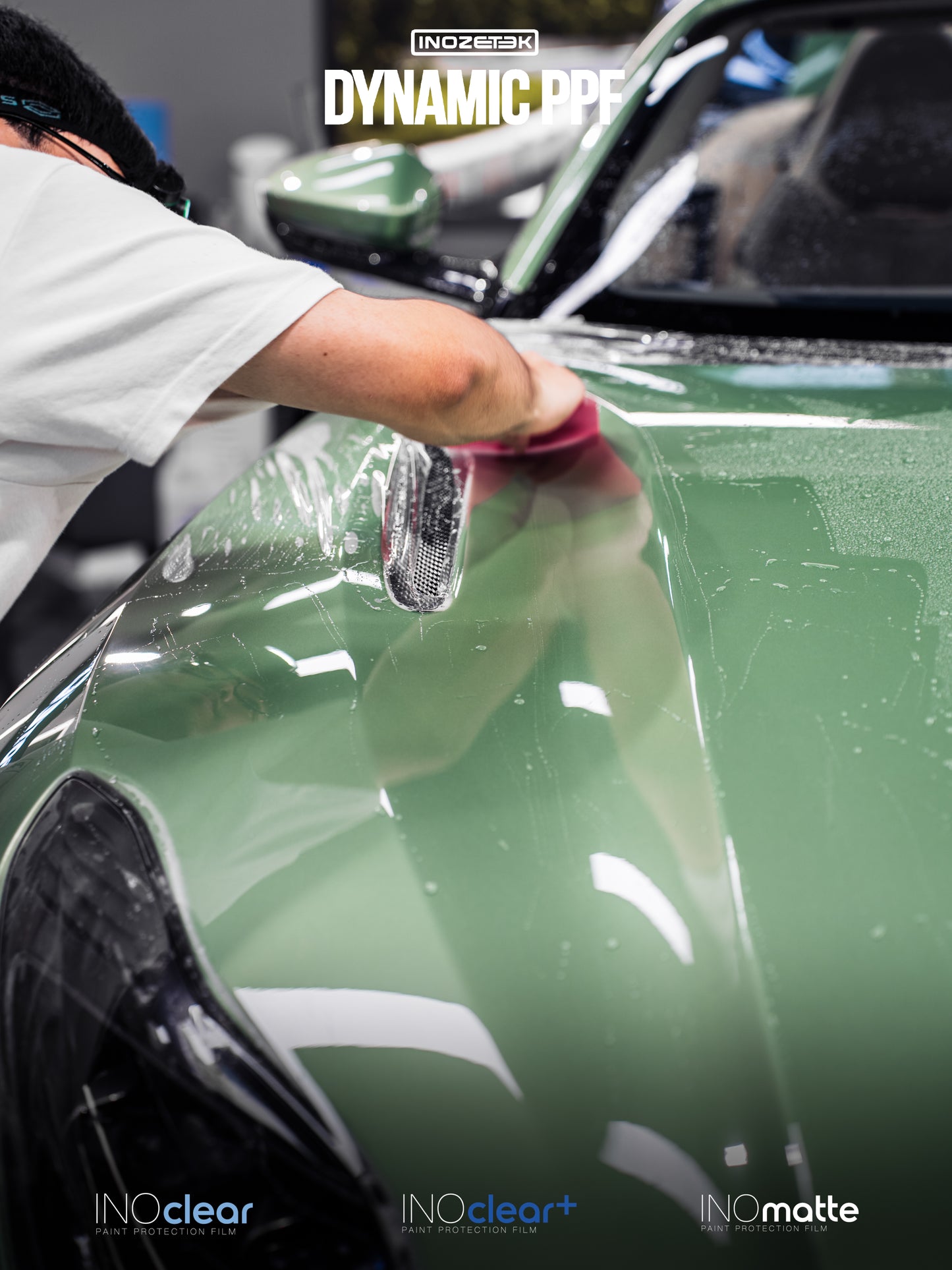 INOCLEAR - 7.5MIL Gloss Paint Protection Film 60" x 50FT