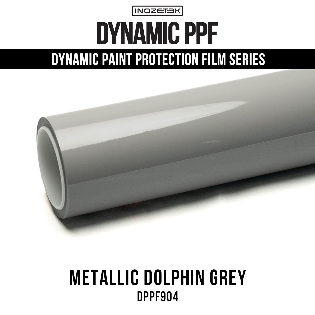 Dynamic PPF - Metallic Dolphin Grey (Gloss) - Inozetek USA