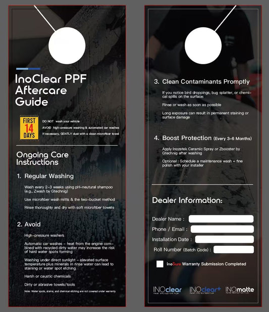 INOCLEAR Guide (Rear View Mirror Hanger) - PACK OF 10