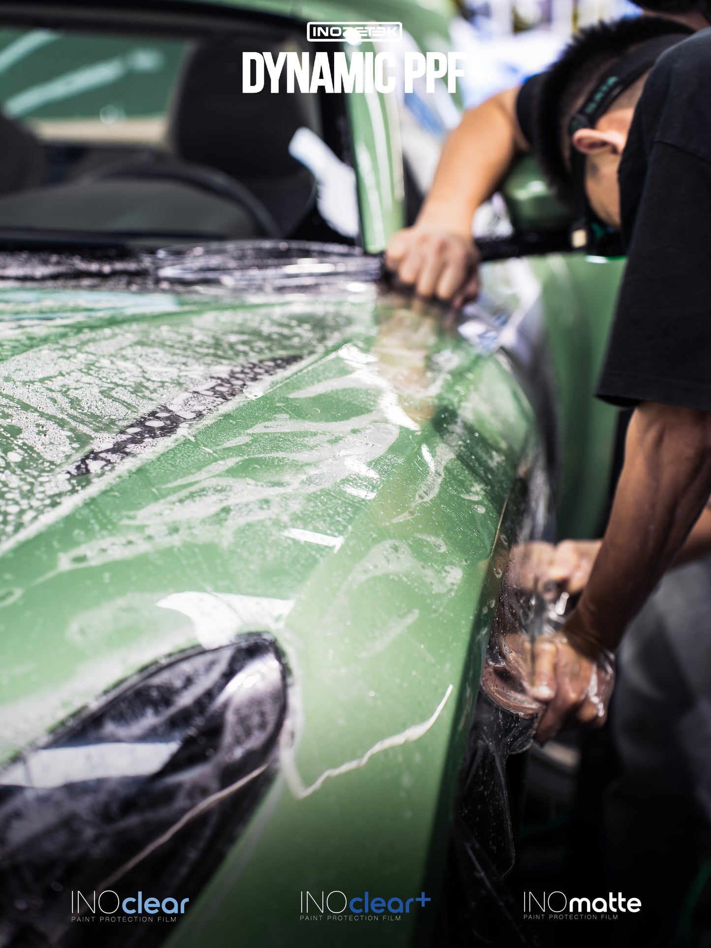 INOCLEAR + (PLUS) - 8.5MIL Gloss Paint Protection Film 60" x 50FT