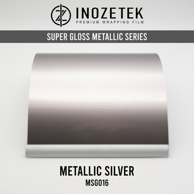 Gloss Metallic Silver Vinyl – AXEVINYL