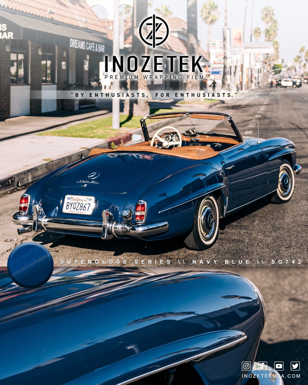 Super Gloss Navy Blue - Inozetek USA