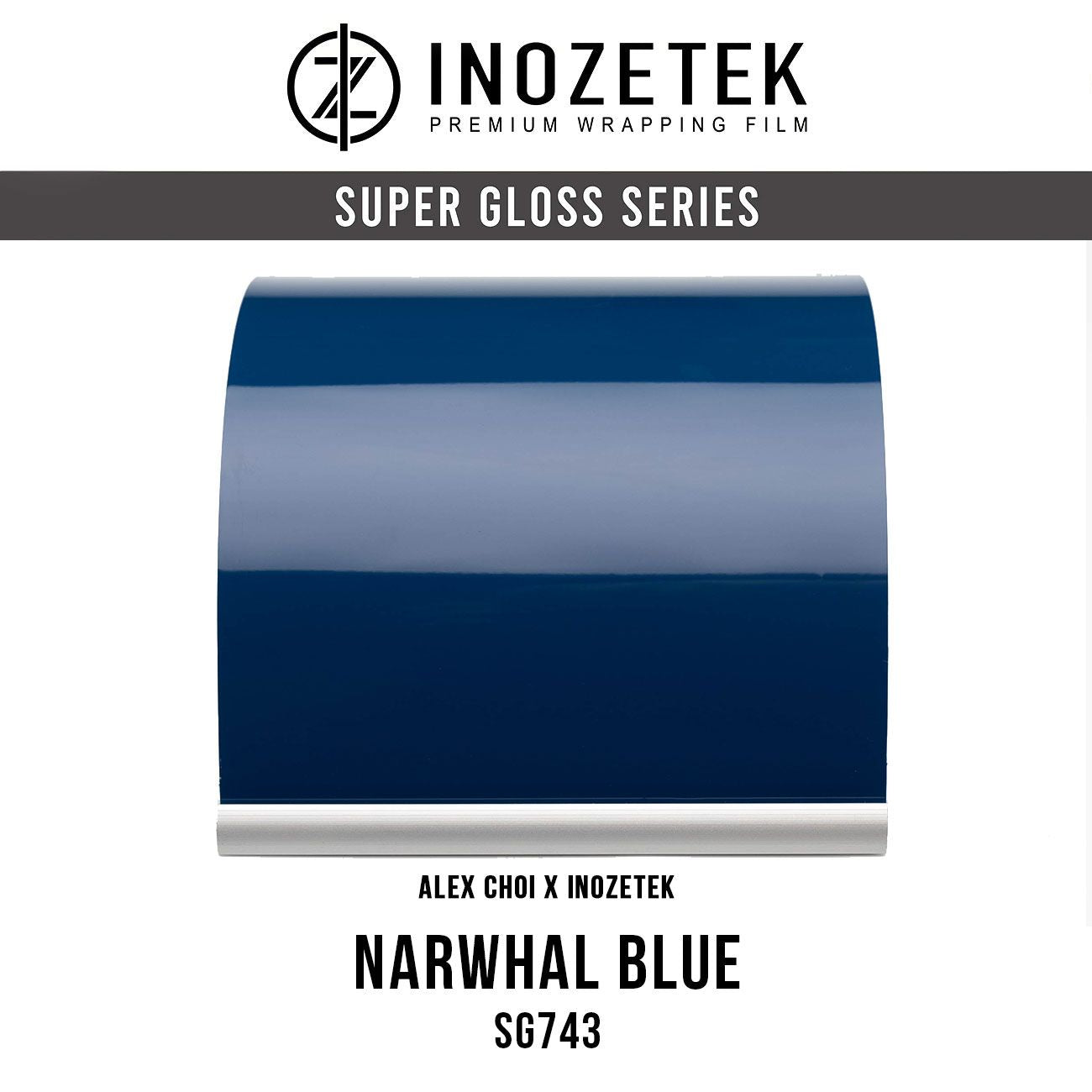 INOZETEK x ALEX CHOI Super Gloss Narwhal Blue - Inozetek USA